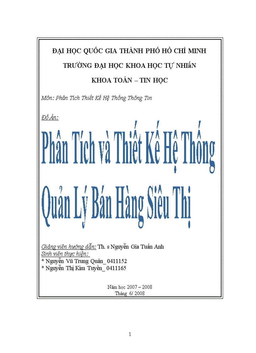 Chương trình quản lý bán hàng siêu thị kế thừa mô hình hoạt động của các siêu thị hiện có trên thực tế 1