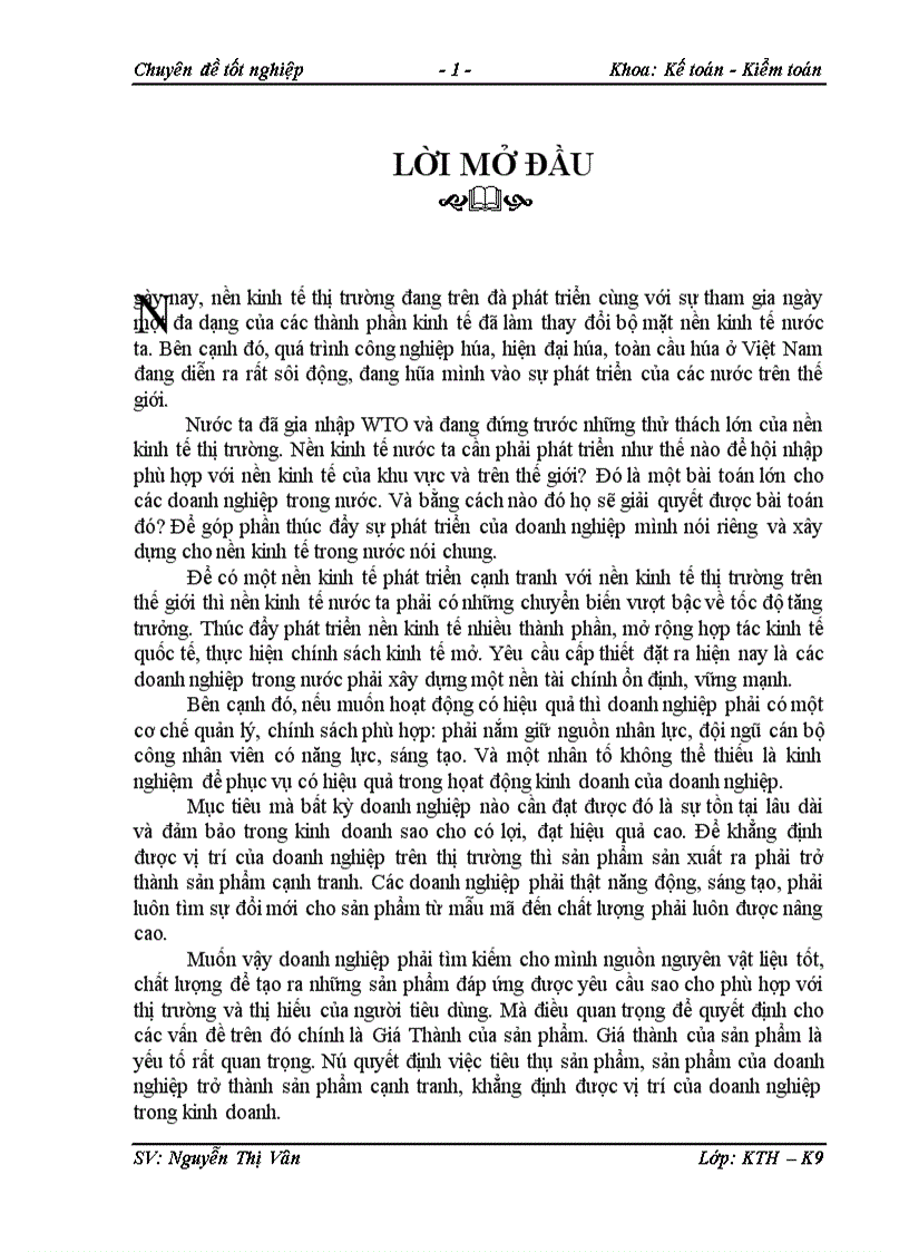 Kế Toán Chi Phí Sản Xuất Tính Giá Thành Sản Phẩm
