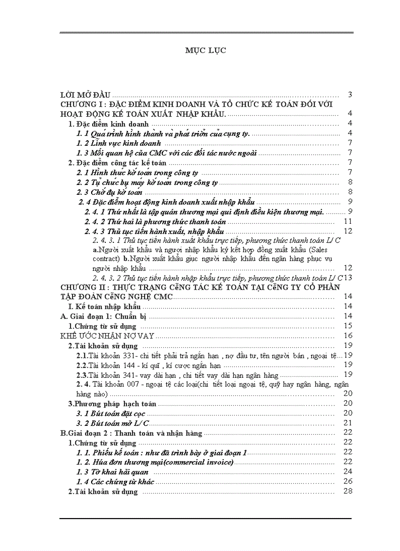 Kế toán xuất nhập khẩu