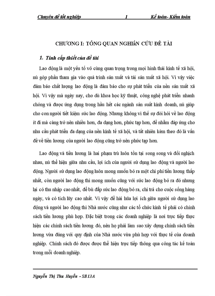 Kế toán tiền lương và các khoản trích theo lương tại công ty TNHH thương mại và tổng hợp Minh Quang 1
