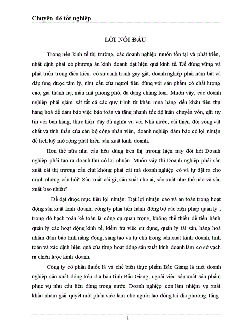 Tổ chức kế toán bán hàng và xác định kết quả bán hàng ở công ty cổ phần thực phẩm Sơn la
