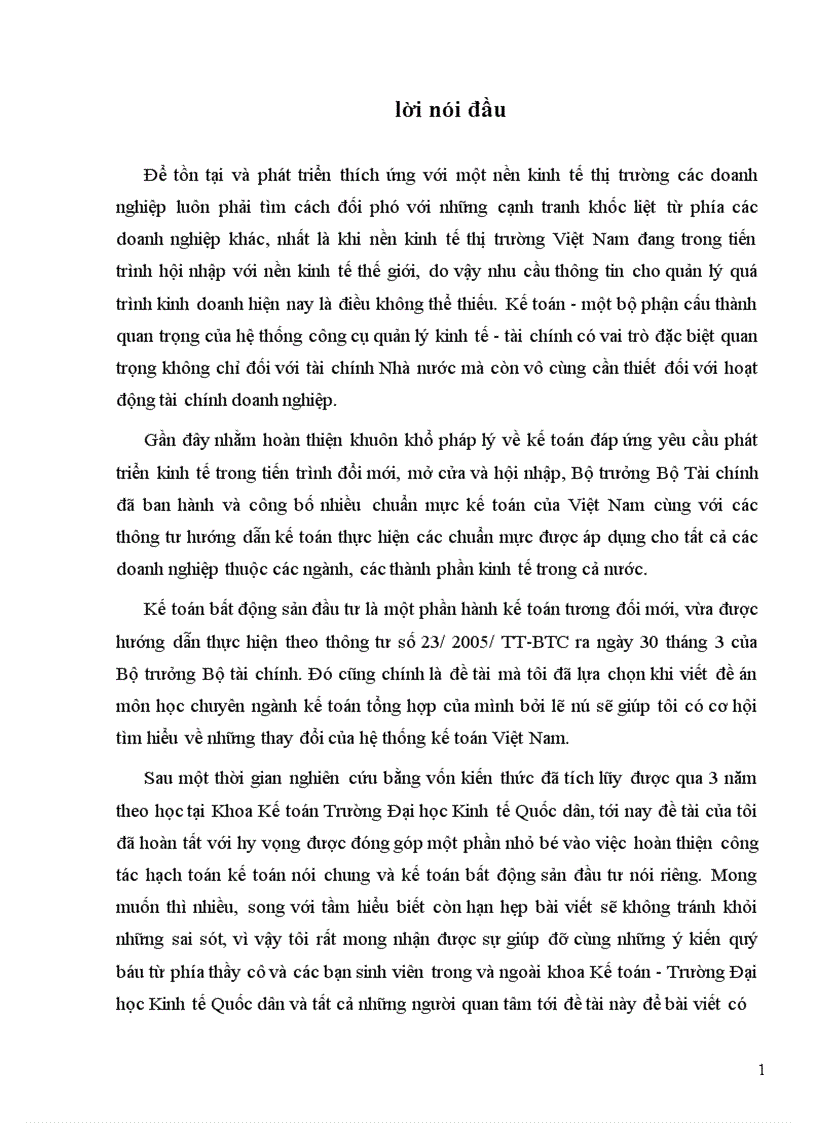 Kế toán chuyển bất động sản đầu tư