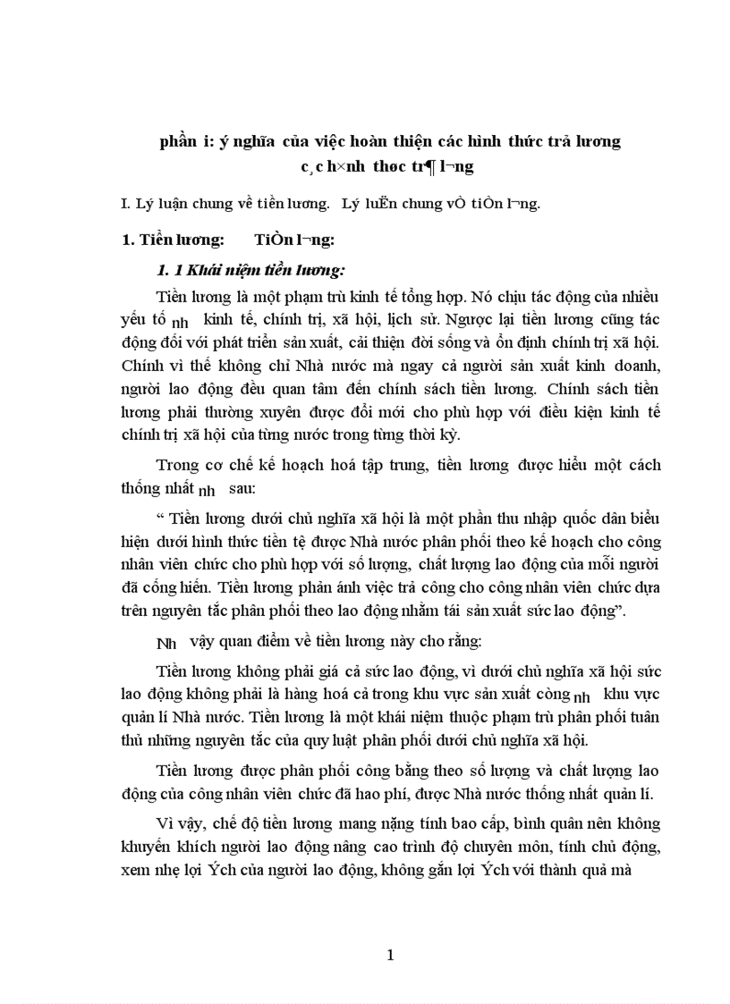 phân tích tình hình công tác trả lương tại xn xd số 2