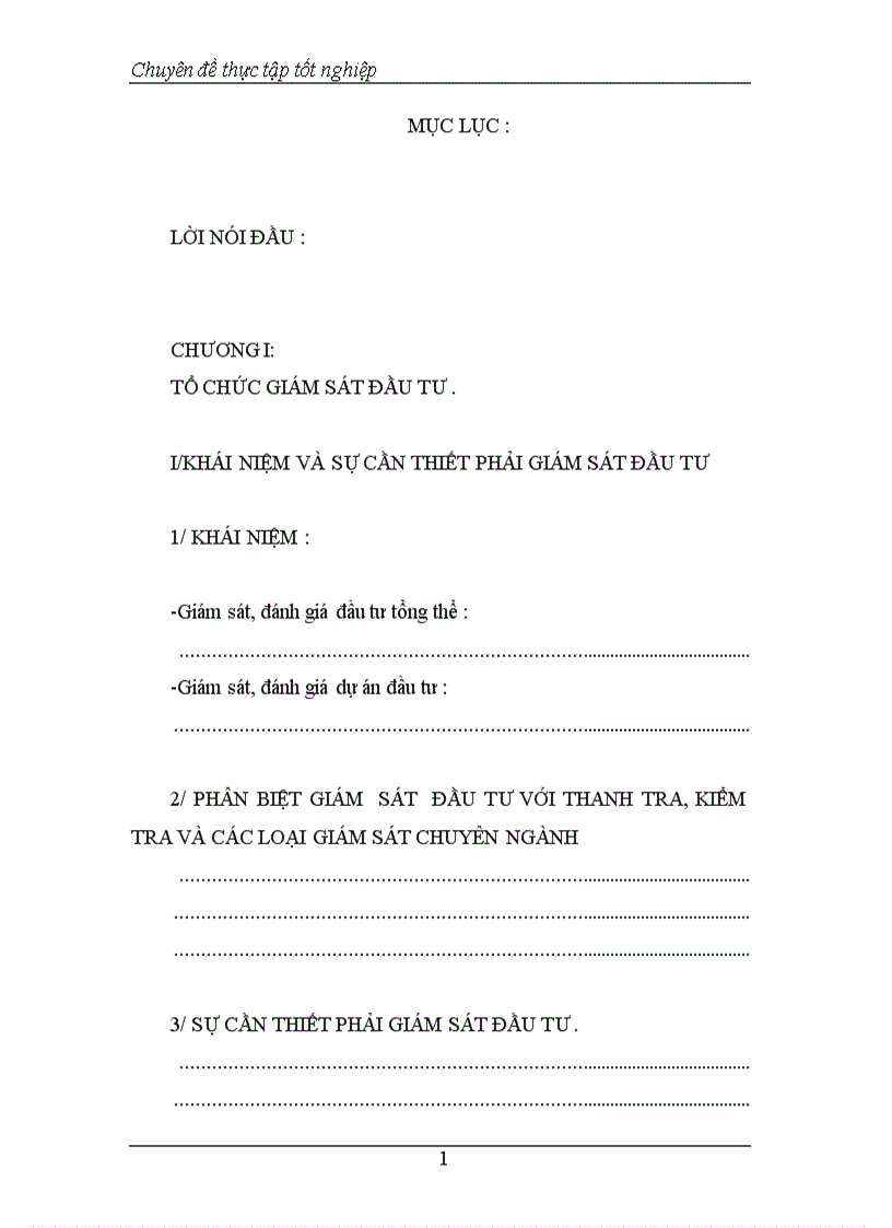 Thực trạng công tác giám sát đánh giá đầu tư ở việt nam