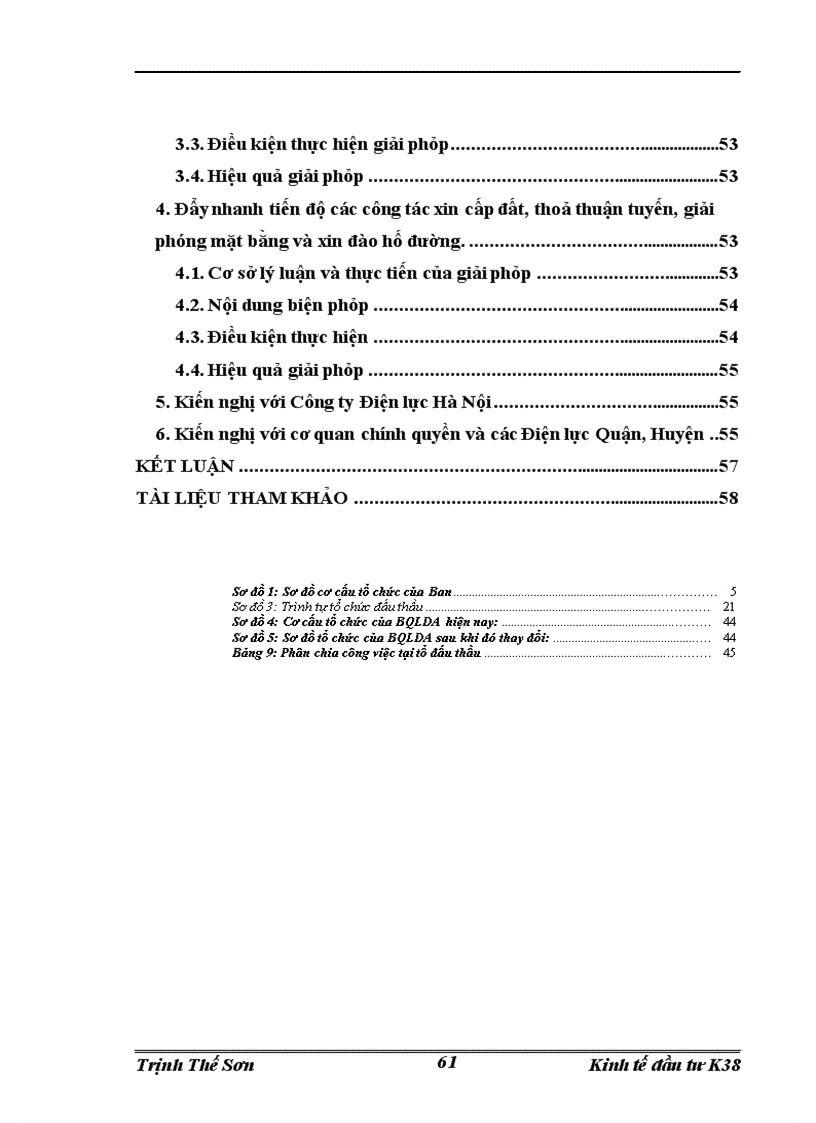 Phương hướng và giải pháp hoàn thiện công tác tổ chức đấu thầu tại ban quản lý dự án trong thời gian