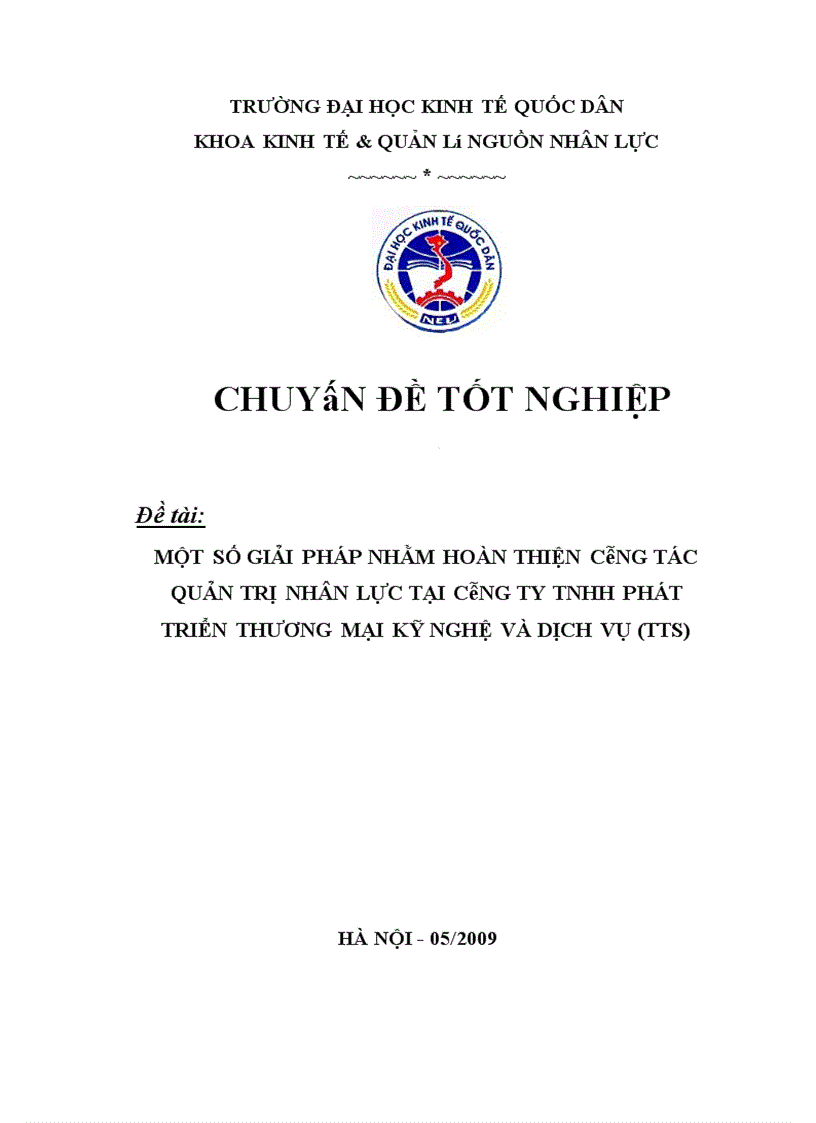 Ảnh hưởng của đầu tư trực tiếp nước ngoài tới chuyển dịch cơ cấu ngành kinh tế ở Việt Nam và giải pháp cho giai đoạn 2009 2015