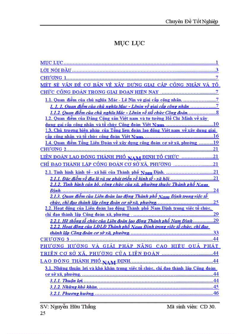 Liên đoàn lao động Thành phố Nam Định tổ chức chỉ đạo hoạt động Công đoàn cơ sở xã phường