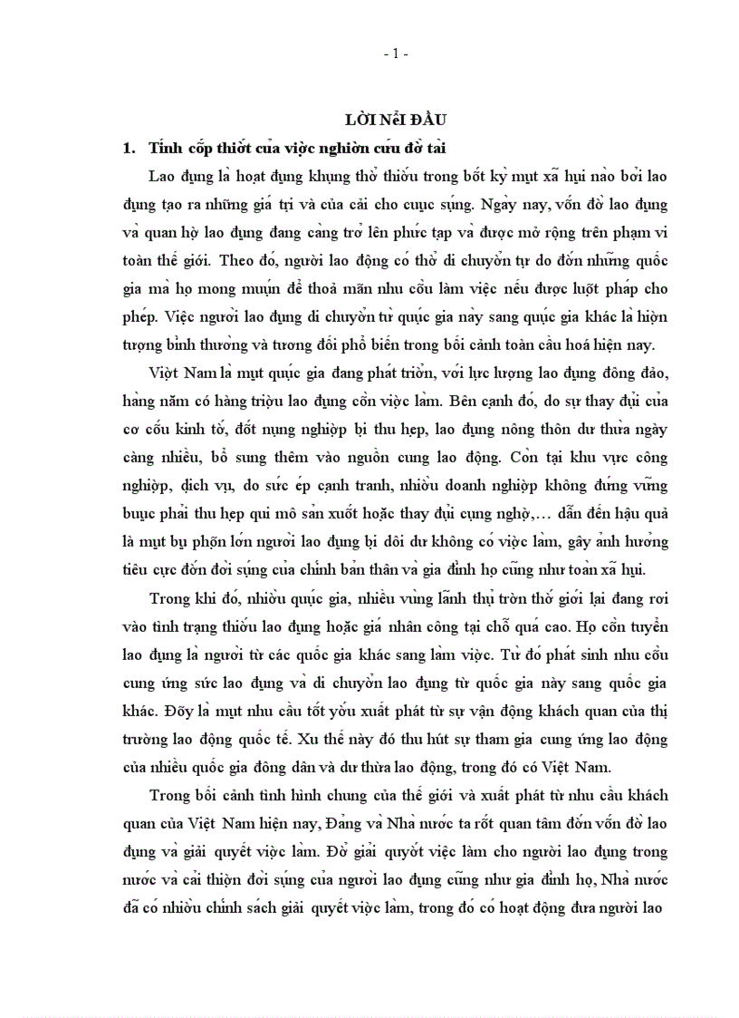 Thư c tra ng va gia i pha p hoa n thiê n pha p luâ t Việt Nam vê đưa ngươ i lao đô ng Việt Nam đi la m viê c ơ nươ c ngoa i theo hợp đồng
