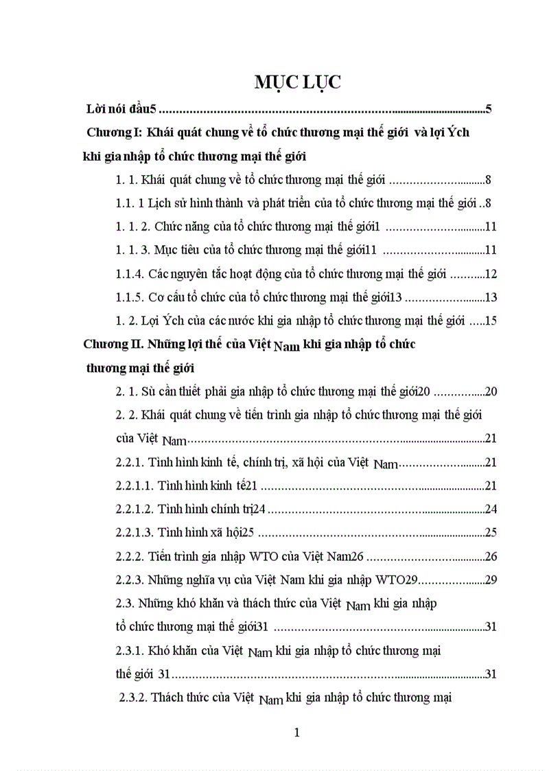 Những lợi thế của Việt nam khi gia nhập tổ chức thương mại thế giới 1