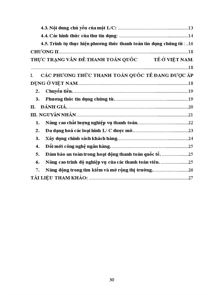 Thanh toán quốc tế và một số phương thức thanh toán quốc tế được vận dụng ở Việt Nam