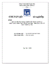 Một số giải pháp hoàn thiện hệ thống quản lí chất lượng theo tiấu chuẩn iso 9001:2000 của cễng ty giầy thượng đènh