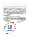 Unilever Thương hiệu đa quốc gia
