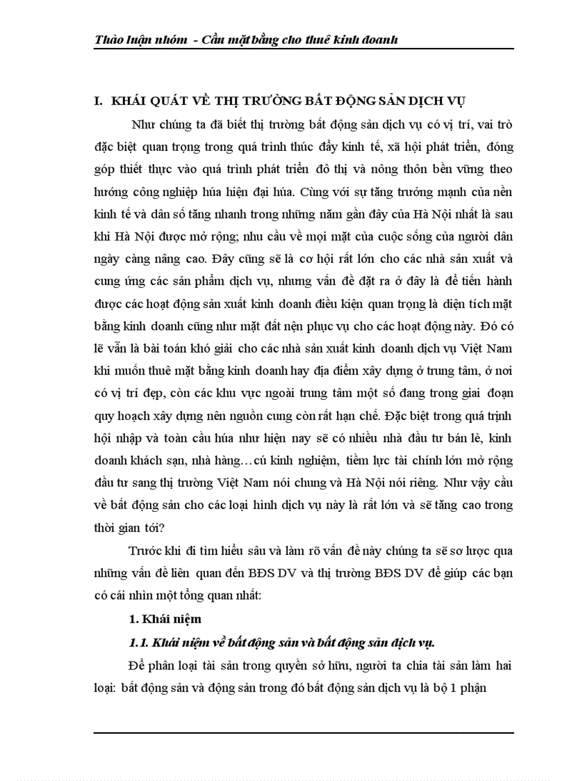 Cầu mặt bằng cho thuê kinh doanh