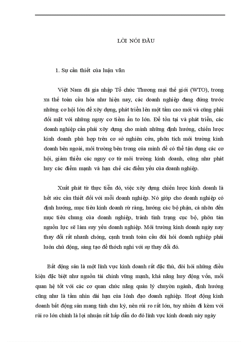 Xây dựng chiến lược kinh doanh bất động sản của BitexcoLand