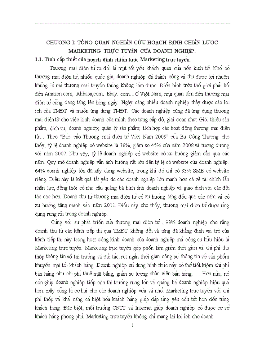 Hoa ch đi nh chiê n lươ c Marketing trư c tuyê n cu a Công ty Di ch thuâ t va Đa o ta o ngoa i ngư Ha Nô i