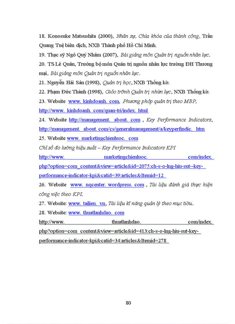 Tìm hiểu chỉ số đánh giá hiệu quả KPI (KPI – Key Performance Indicators) quản trị nguồn nhân lực và khả năng áp dụng tại các doanh nghiệp Việt Nam