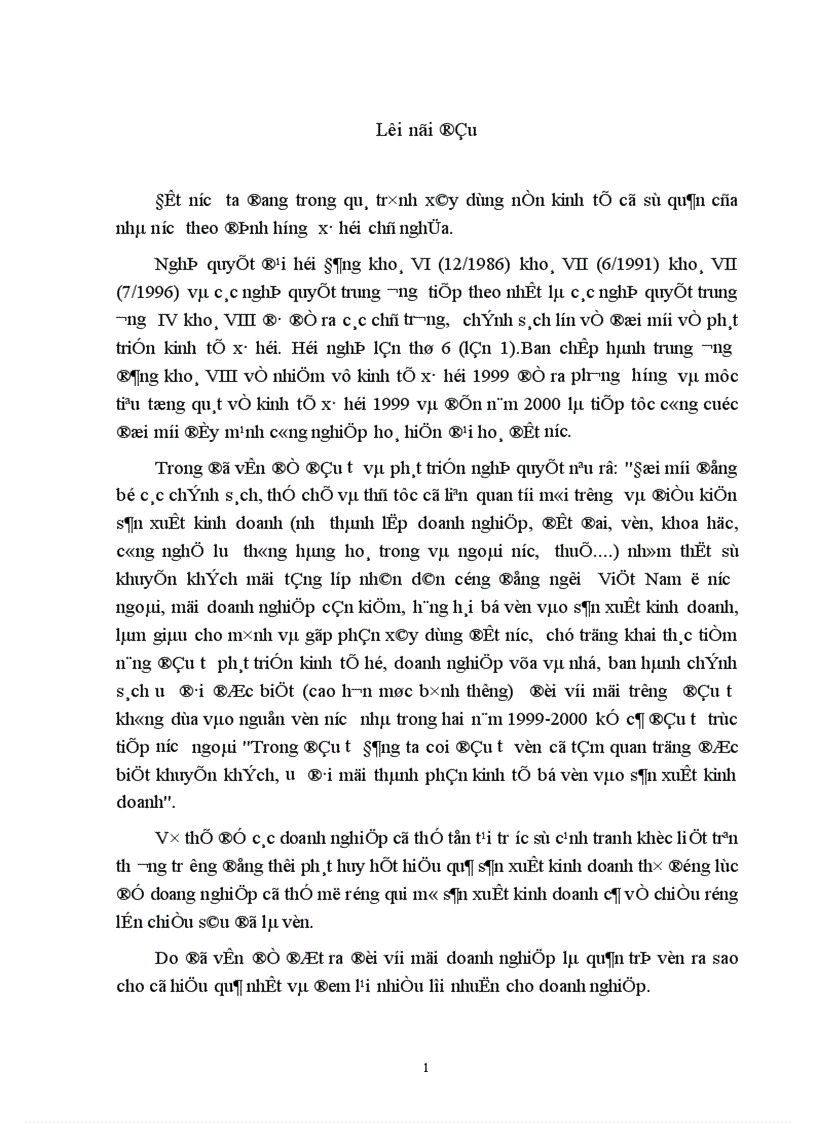 Phương hướng, giải pháp nâng cao hiệu quả sử dụng vốn của công ty bánh kẹo Tràng An.