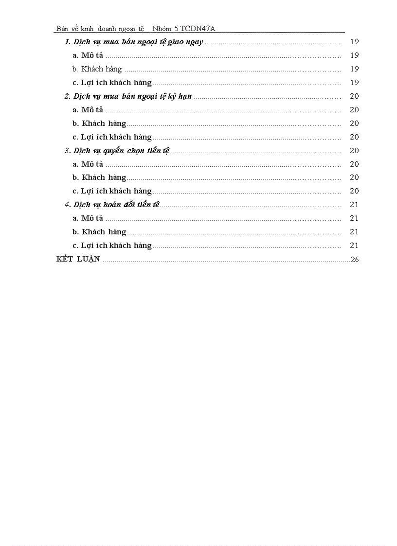 Bàn về kinh doanh ngoại tệ