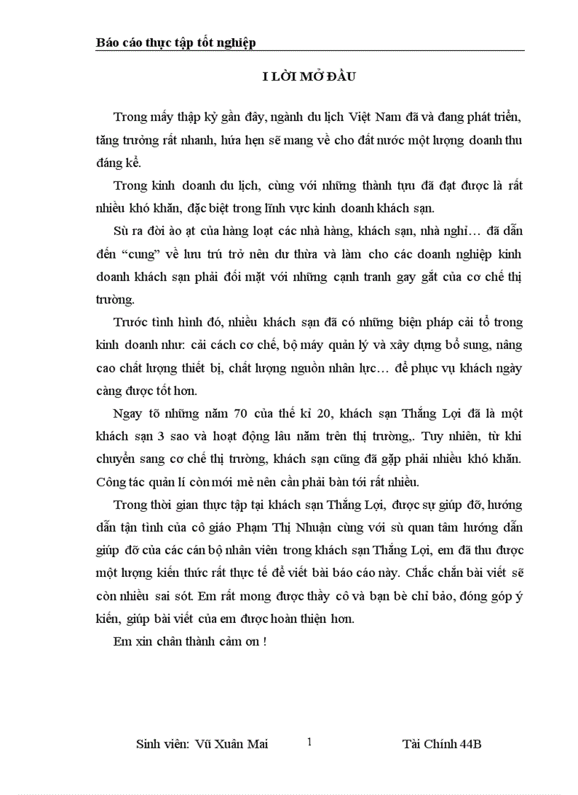 Phương hướng về công tác quản trị nhân lực của khách sạn
