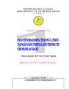 Phân tích hoạt động tín dụng cá nhân tại Ngân hàng TMCP Sài Gòn Thương Tín chi nhánh An Giang