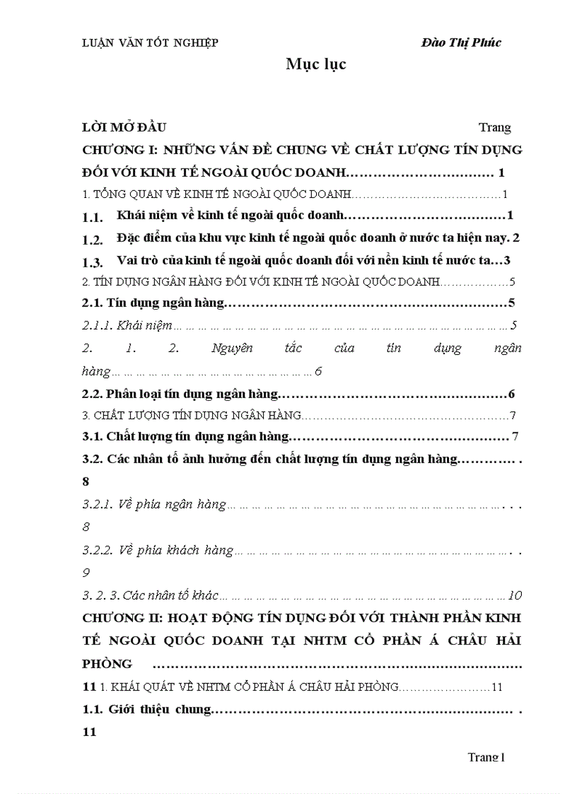 Giải pháp nâng cao chất lượng tín dụng đối với thành phần kinh tế ngoài quốc doanh 1