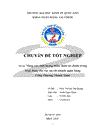 Nâng cao chất lượng thẩm định tài chính trong hoạt động cho vay tại chi nhánh ngân hàng Công Thương Thanh Xuân