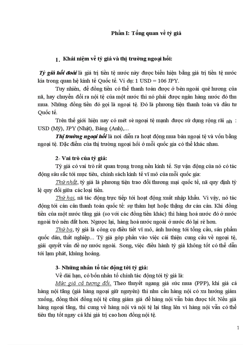 Lịch sử áp tỷ giá ở Việt Nam