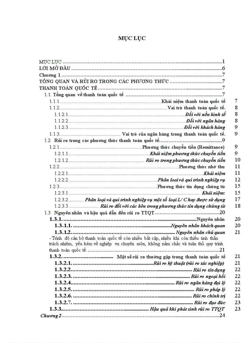 Giải pháp hạn chế rủi ro TTQT đối với Ngân hàng NN PTNT Thủ Đô