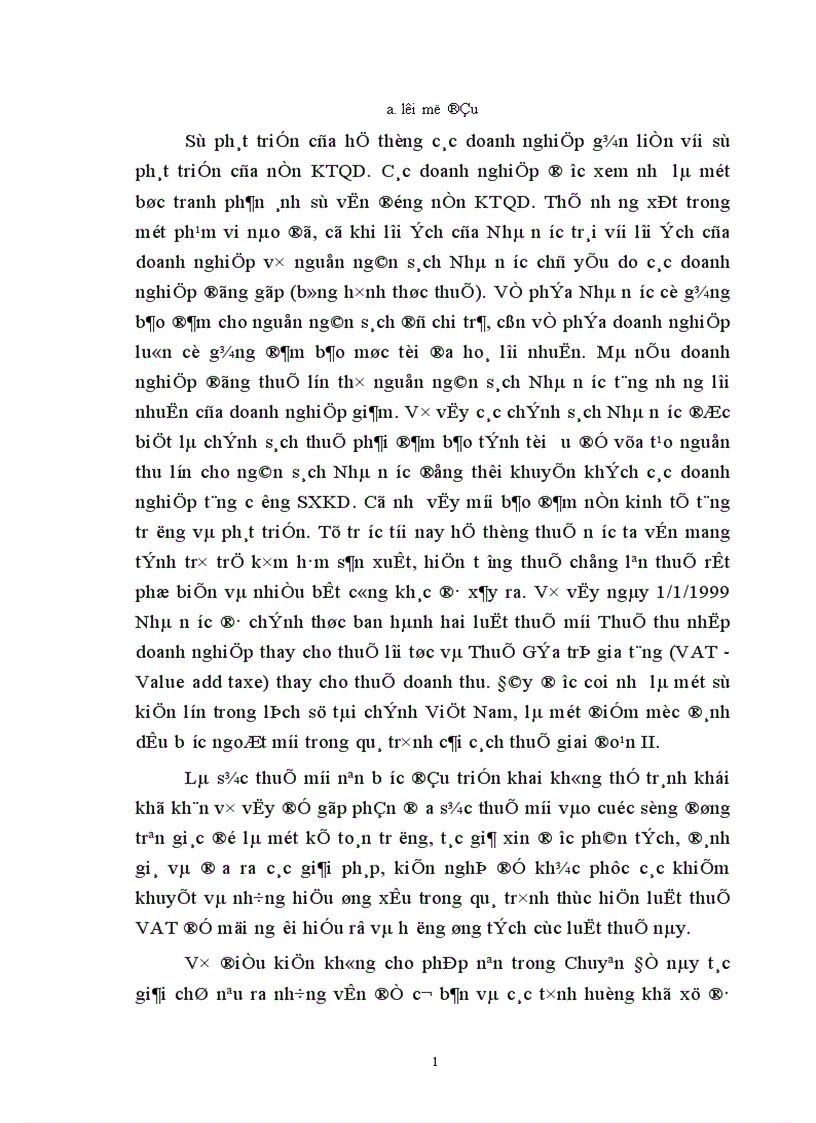 Kiến nghị để khắc phục các khiếm khuyết và những hiệu ứng xấu trong quá trình thực hiện luật thuế VAT