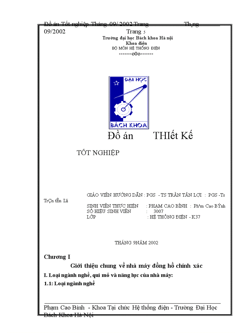 Thiết kế nối đất cho trạm biến áp phân xưởng