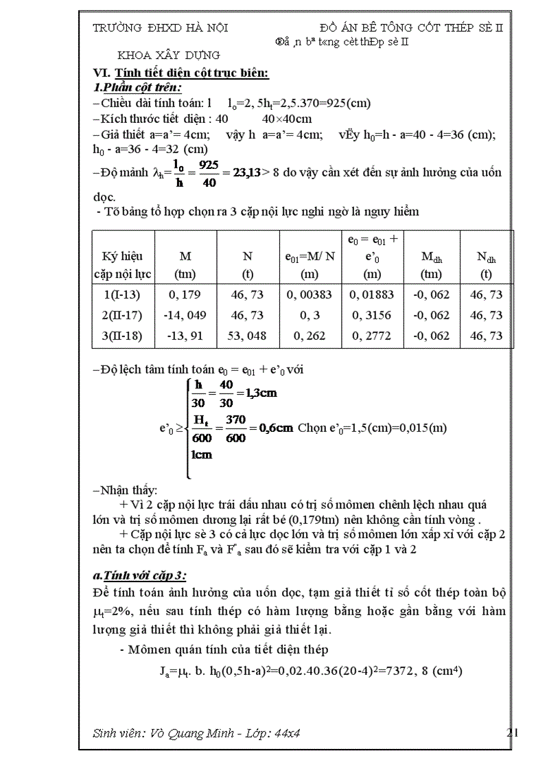 bê tông cốt thép 1