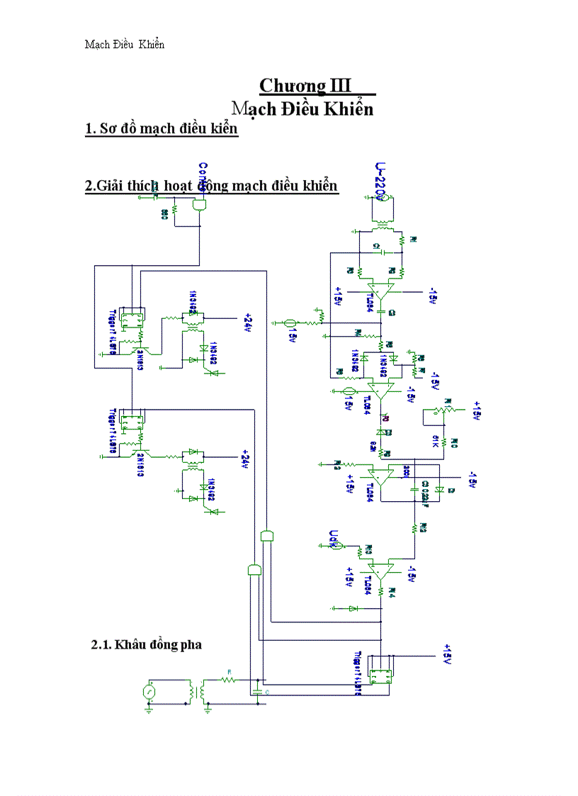 Mạch Điều Khiển