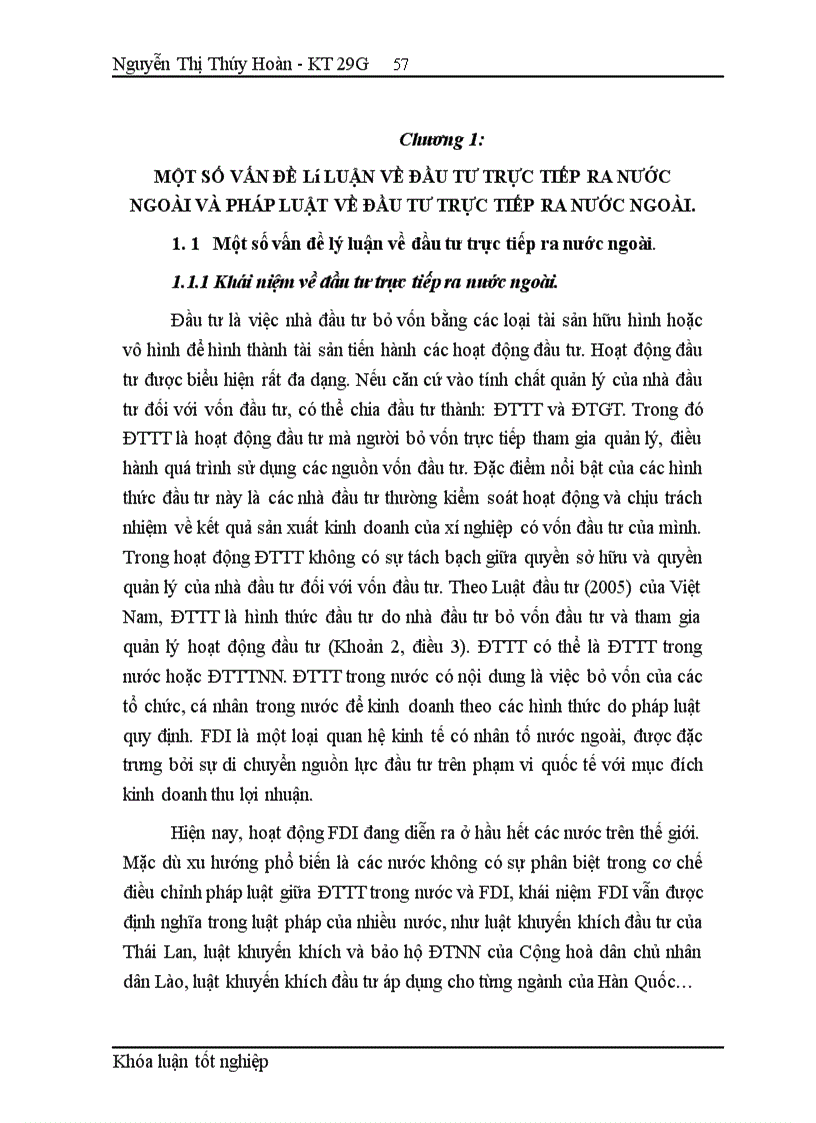 Tìm hiểu pháp luật về đầu tư trực tiếp ra nước ngoài ở Việt Nam 1