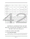 Lập hồ sơ dự thầu công trình mở rộng ql1a đoạn km 213+240 – km 216+00, km 233+600 – km 235+885,2 và mở rộng cầu phủ lý gói thầu số 4: xây lắp hạng mục mở rộng câu phủ lỷ