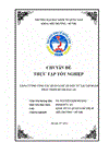 Tăng cường công tác quản lý dự án đầu tư tại tập đoàn phát triển đô thị bảo an