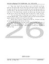 Báo cáo tổng hợp về TCT Cổ phần Rượu – Bia – NGK Hà Nội