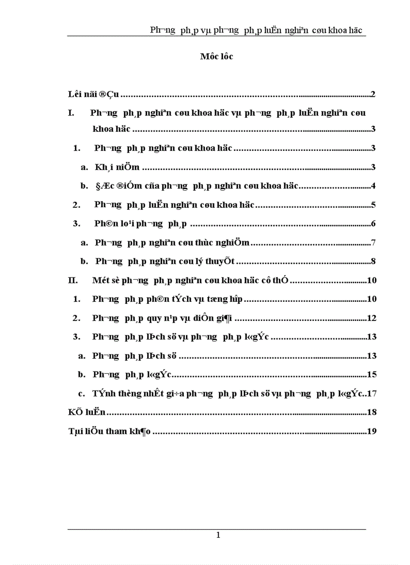 Phương pháp nghiên cứu khoa học và phương pháp luận nghiên cứu khoa học