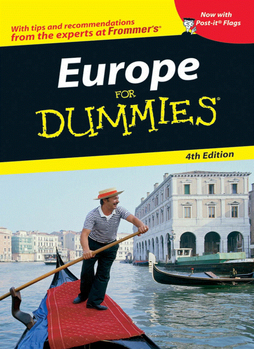 Europe for Dummies 4ed