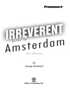 Irreverent Guide to Amsterdam 5th Edition 2