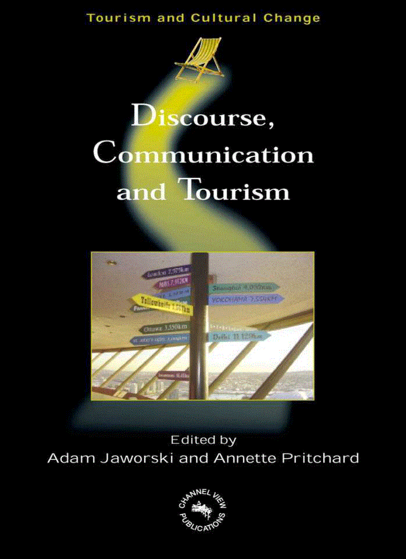 Discourse Communication and Tourism 2