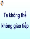 Kỹ Năng Giao Tiếp Học Tập Và Lắng Nghe