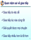 Kỹ Năng Giao Tiếp Học Tập Và Lắng Nghe