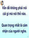 Kỹ Năng Giao Tiếp Học Tập Và Lắng Nghe