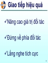 Kỹ Năng Giao Tiếp Học Tập Và Lắng Nghe