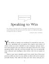 Speak to Win How to Present with Power in Any Situation