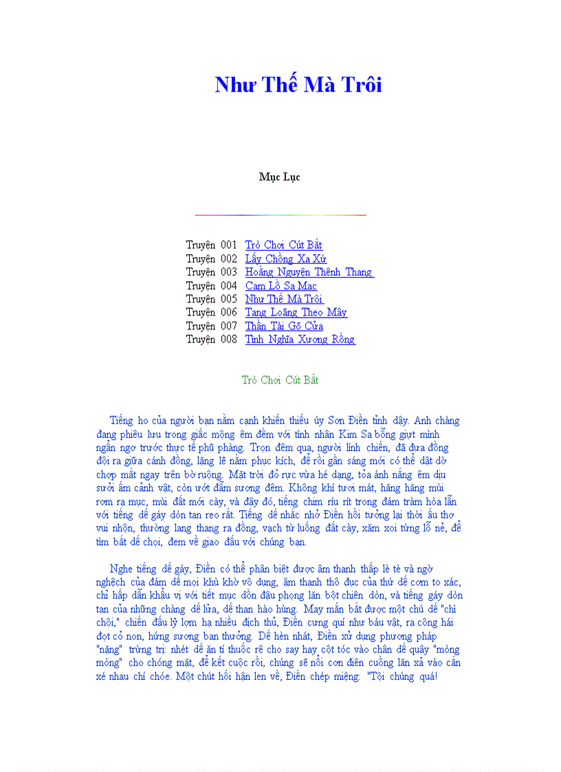 Như Thế Mà Trôi