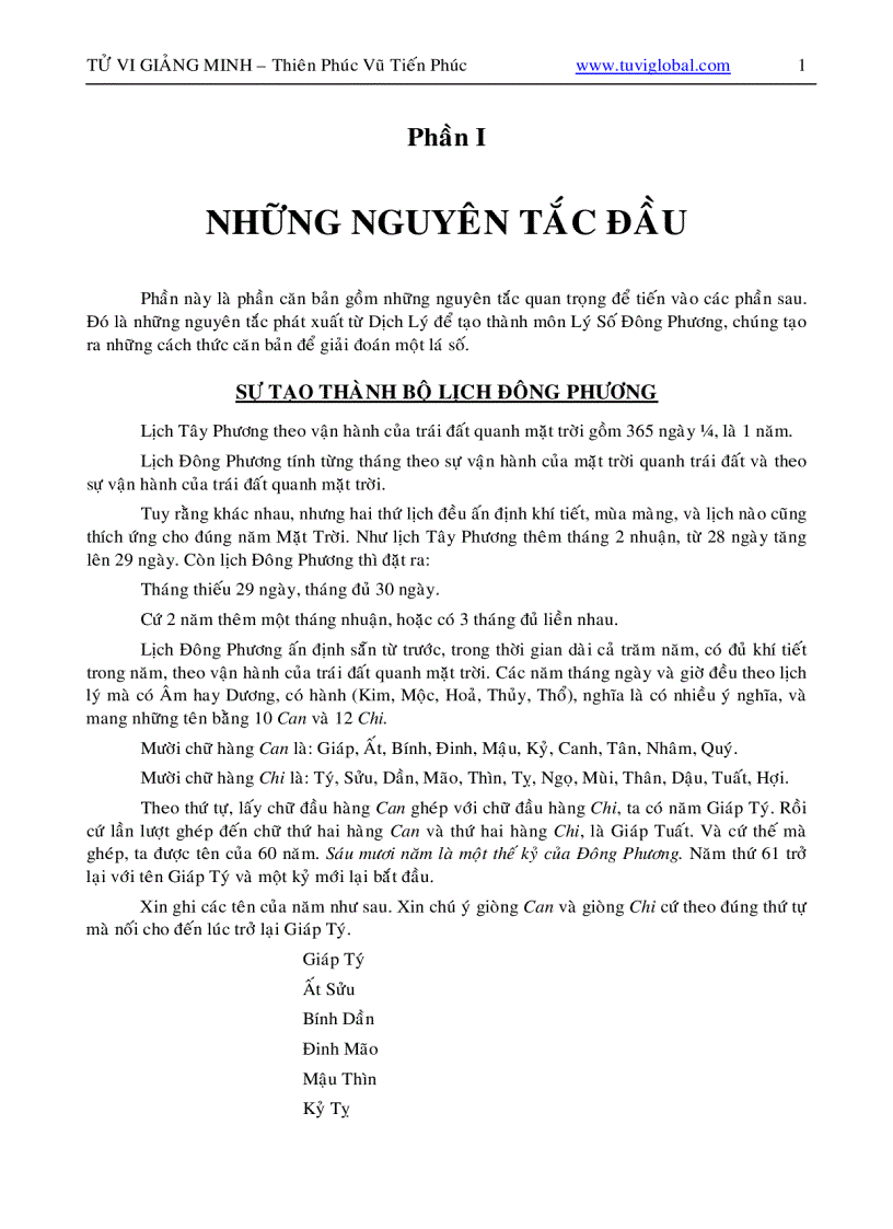 Tử Vi Giảng Minh