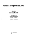 Cardiac Arrhythmias 2005 Proceedings of the 9th International Workshop on Cardiac Arrhythmias