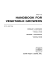 Knott s Handbook for Vegetable Growers