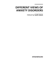 Different Views of Anxiety Disorders